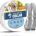 Flea Collars for Dogs, Tick Collar for Large Dogs, Adjustable Dog Flea Collar with 8 Months Prevention, Comfort Fit for Large Dog-2 Pcs