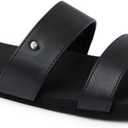 REEF Bliss Nights Eliana Slide Sandal (9, Black/Black)