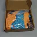 Grand Line Donut Inflatable Collar for Dogs and Cats, Soft Recovery Dog Cone After Surgery, Protective Pet Neck Cone for Small, Medium, Large Dogs, Not Block Vision (Blue, L)