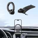 Car Phone Holder for 2014-2019 Toyota Highlander Accessories, 360° Rotation Phone Mount Compatible with MagSafe, Cell Phone Holder Does Not Affect Air Vent
