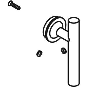 Moen LR8724D1GCH Bathroom Safety 38.5-Inch Designer Bathroom Grab Bar with Curled Grip, Stainless