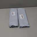 2 x Weather Stripping Door Seal Strip, 118'' Foam Weatherstripping Window Sealer Winter, Door Soundproofing Self Adhesive Window Door Insulation Strip for Exterior Door, Draft Stopper Gap Filler (White)