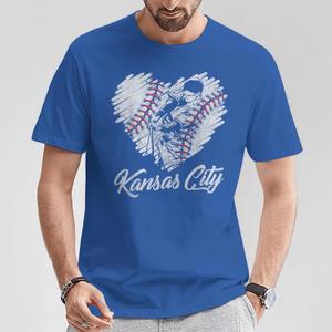 Team Vintage Style Men's T-Shirt for Baseball Fans (Medium)