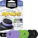 KontrolFreek Precision Rings | Aim Assist Motion Control for Playstation 4 (PS4), PS5, Xbox One, XBX, Switch Pro & Scuf Controller (Black/Purple/Green)
