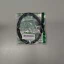 DbillionDa Cat8 Ethernet Cable, Outdoor&Indoor, 3FT Heavy Duty Direct Burial High Speed 26AWG Cat8 LAN Network Cable 40Gbps, 2000Mhz with Gold Plated RJ45 Connector, Weatherproof for Router