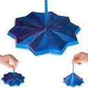 3D Printed Expanded Sensory Fidget Star Honeycomb Spiral Fractal Fidget Star with Handle Stress-Relief Spinning Tower 3D Printed Fidget Toys Birthday