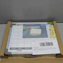 Magnetic Dry Erase Board with Calendar - Small Double Sided Whiteboard on Desktop with Monthly Schedule Planner, Portable Folding White Board on Table Top for Drawing, Teacher Students Classroom