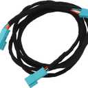 Car Footwell Y-Adapter Splitter Cable for Illuminated LED Ambient Light Compatible with BMW F3X