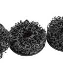 OEMTOOLS 24686 Brake Hub Resurfacing Kit, Brake Hub Cleaning Kit for Rust, Wheel Stud Cleaning Kit, Clean Lug Nuts on the Wheel Hub, Includes 4 Pads