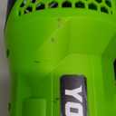 Leaf Blower Cordless, 650CFM Electric Leaf Blowers with 2 x 5.2Ah Batteries and Charger, 3 Speed Modes, 1 x Adjustable Shoulder Strap, Powerful Blowers for Lawn Care, Patio, Dust, Blowing Leaves