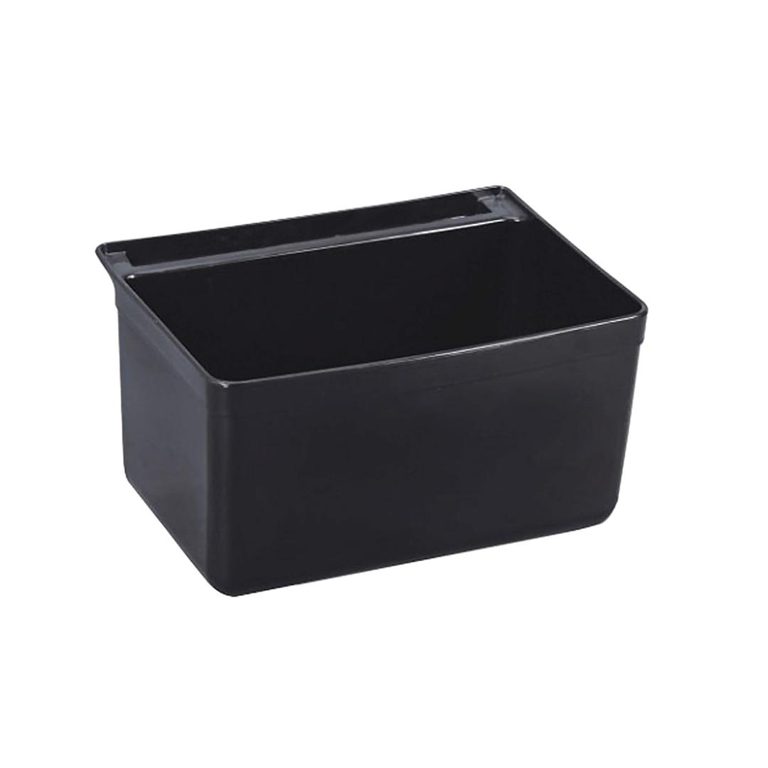 Thunder Group PLBC0012B Silverware Bin, 13" x 9-1/4" x 7", one-Piece Design, for Bus carts PLBC3316 and PLBC4019, Plastic, Black 2 Packs