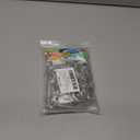 30 Pcs Beadable Keychains Bars with 30 Pcs Colorful Tassel Strips Bulk DIY Blank Beaded Keychain for Women Men DIY Crafting Pendant Jewelry Making