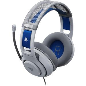 Turtle Beach Atlas 200 Wired Gaming Headset Officially Licensed for PlayStation, PS5, PS4, 50mm Nanoclear Drivers, Flip-to-Mute Mic, Memory Foam Cushions, Floating Headband - White