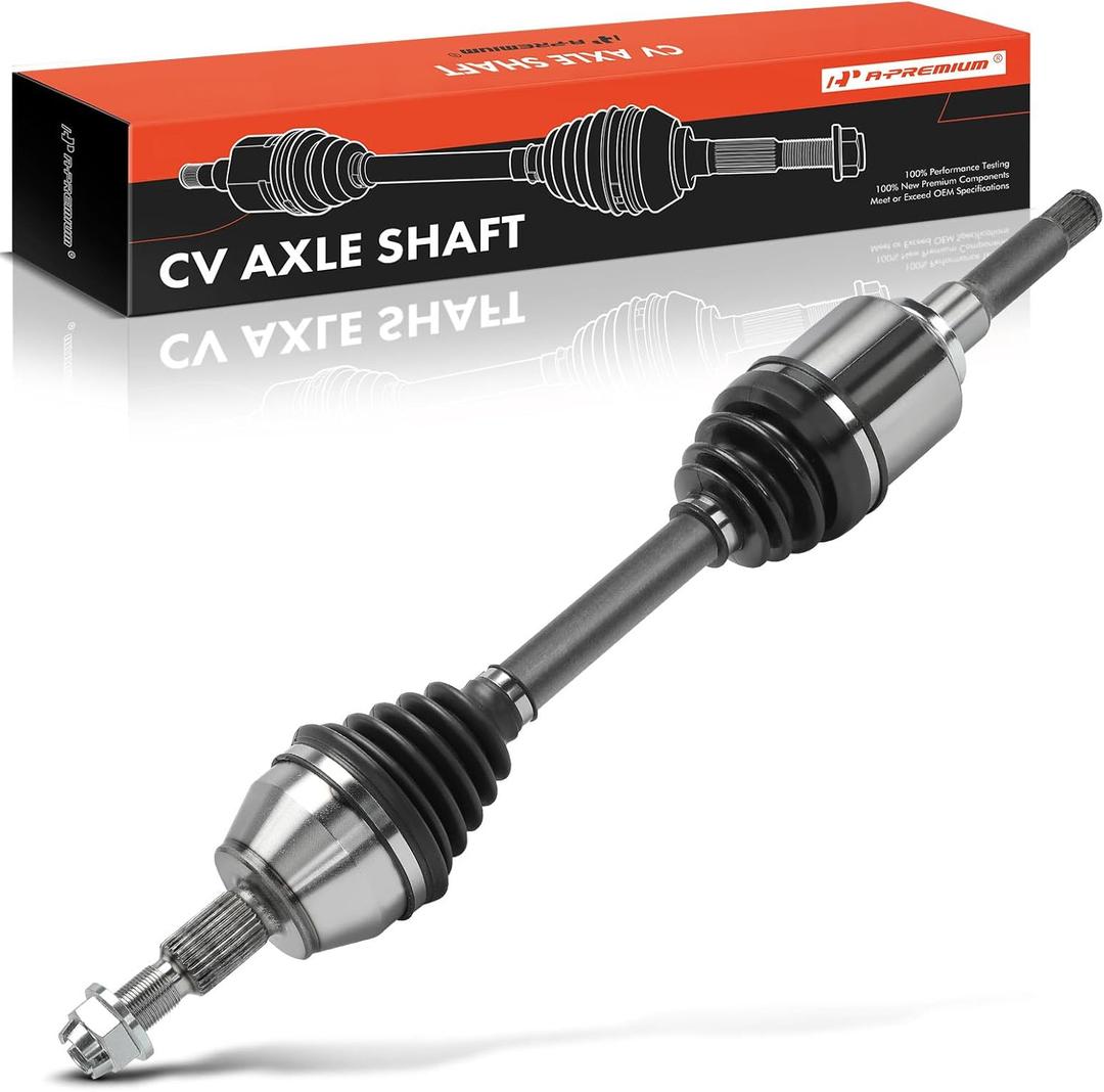 A-Premium CV Axle Shaft Assembly - Compatible with Ford Focus 2016 2017 2018 1.0L, Automatic Dual Clutch Transmission - Front Left Driver Side, Replace# F1FZ3B437A