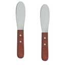 Stainless Steel Butter Spreader Knife with Wooden Handle