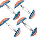 Mini Shoe Stretchers Women Wide Feet, Non-Slip Shoe Widener Expander Shaper Trees for Women Adjustable (Blue- 2 Pair)