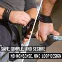 Rip Toned Wrist Wraps & Lifting Straps Combo  Dynamic Duo Push & Pull Support for Weightlifting  Wrist Support Wraps + Padded Grip Straps for Bench, Deadlifts, Rows & Pull-Ups (Men & Women) (13", Red)