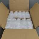 Zopeal 141 Pcs Heart Shaped Glass Jars, Honeymoon Sand Keepsake Jar with Cork Lids, Small Wish Bottles Bulk with Label Tags and String for Valentine's Day Gift Wedding Baby Shower Party Favor (Clear)