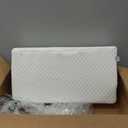 TOPPURE Cube Memory Foam Pillow Pro-Long for Side Sleepers, Snorers (24"/12"/5"), Soft But Supportive Cervical Pillow for Neck and Shoulder Pain Relief Sleeping, Rectangle Neck Pillow,White, 24"x12"x5"