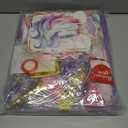 Unicorn Birthday Decorations, Unicorn Rainbow Balloon Arch Decorations Kit with Happy Birthday Banner, Dreamy Cake Topper, Tablecloth and Headband for Girl Party Supplies