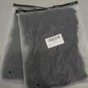 2 x Women's Mesh Lingerie Fishnet Babydoll Mini Dress Bodysuit See Through Shirts Long Sleeves Lingerie Bodysuit Cover Up (Black)