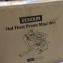 Hat Press Heat Machine for Caps with Presice Temp&Timer Control, Timer Auto Starter, Hat Heat Press with 2 Platens for Trucker Hat & HTV Iron on Vinyl, Sublimation Hat Press, Heat Transfer (Blue)