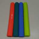 Flex Therapy Bar and Grip Strength Trainers set, Physical Therapy & Resistance Bar for Golfers Elbow, Tendinitis, Wrist,Forearms Pain, Improve Grip Strength and Relieve Pain (Yellow/Red/Green/Blue)