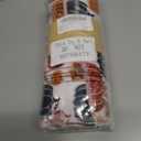 36 Pcs Halloween Reusable Paper Towels Rolls Washable Bulk Halloween Boo Ghost Pumpkin Kitchen Dish Towels Paperless Reusable Cloth Cotton Napkins with Cardboard for Kitchen Bathroom