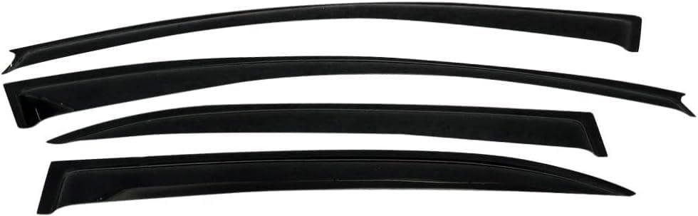 Tape On Window Visors Fits for 2002-2006 Toyota Camry, Side Auto Window Wind Deflectors, Ventshade, Rain Guards for Cars/Trucks