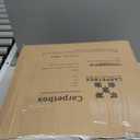 16 Piece Carpet Squares Puzzle Mat 49" x 49" Plush Interlocking Carpet Tiles, Foam Floor Tiles for Baby Play Mat - Kids Soft Play Mats Anti Slip Jigsaw Flooring Playmat Playroom Rug (Black,Gray,White)