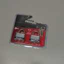 Master Lock 22T 1-1/2" No. 22 Warded Laminated Padlocks 2 Pack