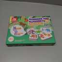 Coogam Numbers and Alphabets Flash Cards Set - ABC Wooden Letters and Numbers Animal Pattern Board Matching Puzzle Game Montessori Educational Learning Toys Gift for Preschool Kids Age 3 4 5 Years