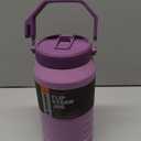 Stanley IceFlow Flip Straw Jug with Handle 64 oz| Twist On Lid and Flip Up Straw | Leak Resistant for Travel and Sports | Insulated Stainless Steel | BPA-Free | Lilac