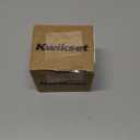 Kwikset Pismo Dummy Door Knob, Single Sided Handle for Closets, French Double Doors, and Pantry, Satin Nickel Non-Turning Interior Push/Pull Door Knob, with Microban Protection (1 Pack)