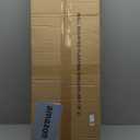 BAYKA Floating Shelves, 36 inch Wall Mounted Rustic Wood Shelves for Bathroom, Bedroom, Living Room, Kitchen, Office, Hanging Shelf for Books/Storage/Decor(White,Set of 2) (C. White - Modern Minimalist Style)