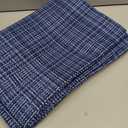 Kevin Textile Pack of 2 Decorative Outdoor Waterproof Throw Pillow Covers Pillowcases Modern Cushion Cases for Patio Couch Bench 22 x 22 Inch Navy Blue