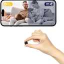 4K Camera - HD Nanny Cam for Indoor, Office, Pet - Mini Camera with App, HD Night Vision, Motion Detection Alert, Cloud & SD Storage