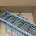 Universal Dishwasher Cutlery Basket Replacement WD28X10128 Dishwasher Utensil Silverware Basket, Compatible with Part No. AH959351, EA959351, PS959351, WD28X10127, WD28X10132