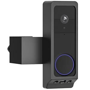 Anti-Theft Video Doorbell Mount for Wyze Duo Cam Doorbell Only, No-Drill Doorbell Camera Mount for Wyze DoorBell Camera, Apartment Door Camera Mount for Home Rentals Room