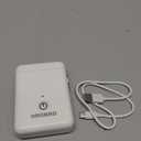 ORGBRO Label Maker Machine with Tape, X1 Portable Bluetooth Mini Label Printer, Support Pre-Cut & Continuous Label, Wireless Small Label Makers with Versatile App for School Home Office Organization (White)