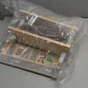 Storage for Hot Wheels: Toy Car Parking Garage Diorama with Lights - Freestanding Display Case for 1/64 Scale Diecast Cars with 4 Levels 24 Spots Maximum 40 Cars (Lighting Scene)