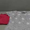 Ekouaer 2 Pack Womens Pajama Sets Short Sleeve Sleepwear Soft Crew Neck Pj Shorts Set Printed Loungewear Set, Medium