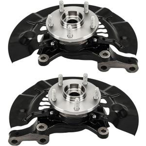 KAX 2PCS Front Steering Knuckle & Wheel Bearing Hub Assembly Fit for Toyota Camry 2012-2017, Passenger and Driver Side Replaces 698-382 698-383