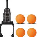Softball Training Pop | Baseball Pop for Hitting Without a Pitcher(Compatible with Practice Wiffle Balls, 4 Softballs Included)