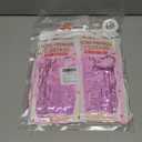 Pink Happy Birthday Decorations for Women and Girls  Pink and Silver Balloons, Happy Birthday Banner, Foil Crown Love Balloons with Fringe Curtain for Birthday Party Supplies