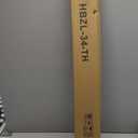 AGESISI Bamboo Roman Shades with Valance Cover, Cordless Blinds for Indoor Windows, Light Filtering Woven Wood Shades for Home & Patio, Privacy Protection, 34" W x 64" H, Carbonized