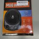 Coffee Mug Warmer - Fastest Heating & Highest Temperature, Coffee Cup Warmer for Desk Auto Shut Off, 4 Temp Settings & 1-12H Timer, Smart Electric Beverage Warmer for Coffee, Tea (White)