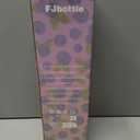 FJbottle 32 oz 3-in-1 Clear Water Bottle Twist Open Flip Straw Tumbler