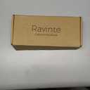 Ravinte 10 Packs 5 Pair 3/8" Inset Polished Chrome Cabinet Self Closing Hinges for Kitchen/Bathroom/Furniture Cabinets & Doors,Decorative Cupboard Hardware