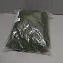 Women's Casual V Neck Wrap Sweater Pullovers Lightweight Ribbed Drop Shoulder Knitted Tops, L